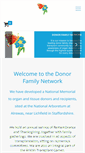 Mobile Screenshot of donorfamilynetwork.co.uk